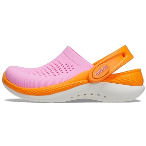 crocs unisex kids literide 360 clog k nvybcb croslite clog  207021-4kb 