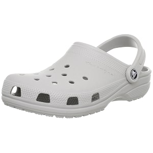 crocs classic clogcomfortable slip on casual water shoe pearl white 7 m d us men  9 m b us women