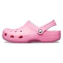 Crocs Classic Clog|Comfortable Slip on Casual Water Shoe, Pink Lemonade