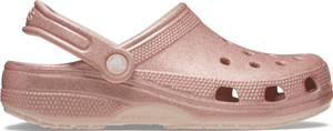 CROCS Unisex Classic Glitter Casual Sandal Pink