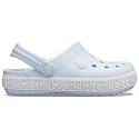 Crocs Unisex-Child Mineral BlueWhite Clogs-13 Kids UK