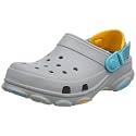 crocs Unisex-Child Light Grey Clogs-J5 207011-007