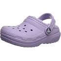 Crocs Kids39 Classic Lined Clog lavenderlavender 11