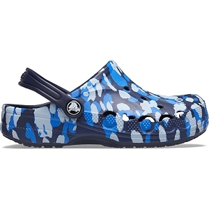 crocs unisex kids baya printed clog k agr croslite clog  207657-309 