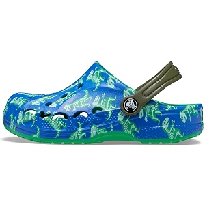 crocs unisex kids baya printed clog k agr croslite clog  207657-309 
