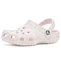Crocs Unisex Kids Classic Graphic Clog (Little Kid/Big Kid) Ice/Multi 2 Medium Little Kid