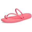 Crocs Women's Miami Toe Loop Sandals | Square Toe Flat | Flexible Straps | Croslite Foam Footbed