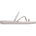 Crocs Women's Miami Toe Loop Sandals | Square Toe Flat | Flexible Straps | Croslite Foam Footbed