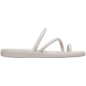 Crocs Women's Miami Toe Loop Sandals | Square Toe Flat | Flexible Straps | Croslite Foam Footbed