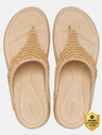 CROCS Women Boca Bling Casual Sandal Brown