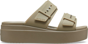 CROCS Women brooklyn buckle low Clogs Sandal