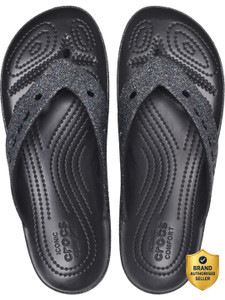 CROCS Womens Baya Platform Glitter Women Flip