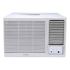 croma 15 ton 5 star window ac crac1199 white