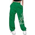 Cromoncent Girls &amp; Women Parachute Cargo Pants, 6Years-3XL