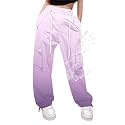 Cromoncent Girls &amp; Women Parachute Cargo Pants, 6Years-3XL