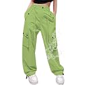 Cromoncent Girls &amp; Women Parachute Cargo Pants, 6Years-3XL