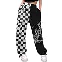 Cromoncent Girls &amp; Women Parachute Cargo Pants, 6Years-3XL