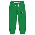 Cromoncent Girls&amp;Womens Cargo Pants Elastic Waist Lightweight Outdoor Jogger Pants, 6 Years - XX-Large