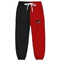 Cromoncent Girls&amp;Womens Cargo Pants Elastic Waist Lightweight Outdoor Jogger Pants, 6 Years - XX-Large