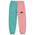 Cromoncent Girls&amp;Womens Cargo Pants Elastic Waist Lightweight Outdoor Jogger Pants, 6 Years - XX-Large