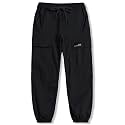 Cromoncent Girls&Womens Cargo Pants Elastic Waist Lightweight Outdoor Jogger Pants, 6 Years - XX-Large