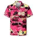 Cromoncent Hawaiian Shirt for Boy&amp;Men Short Sleeve Cuban Collar Tropical Holiday Summer Beach Shirts