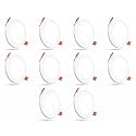 Crompton Star Lord 3IN1 | Recessed Downlighter | 5W | Round | 3IN1 Mood Lighting | Multi-colour | Pack of 10 | False Ceiling mounted | BIS Safe Wire