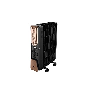 crompton insta ferveor 11f 2500 watts oil field heater 400 watts ptc element with fan black gold standard acgrh-instaferve11