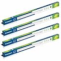 Crompton Laser Ray Smile 2 Feet 10W LED Batten (Natural White) - Pack of 4