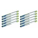 Crompton Laser Ray Smile 2 Feet 10W LED Batten (Natural White) - Pack of 10