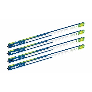 crompton laser ray smile 24w led batten 4 feet slim batten for living room amp bedroom  energy efficient tubelight for home  bis approved  cool day light 6500k pack of 4