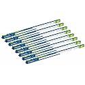 Crompton Laser Ray Maxx Pro 36W LED Batten | Energy Efficient Batten for Home | Warm White| Pack of 8