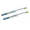 Crompton Laser Ray Maxx Pro 36W LED Batten | Energy Efficient Batten for Home | Warm White | Pack of 2