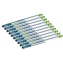Crompton Laser Ray Maxx Pro 36W LED Batten | Energy Efficient Batten for Home | Warm White | Pack of 10