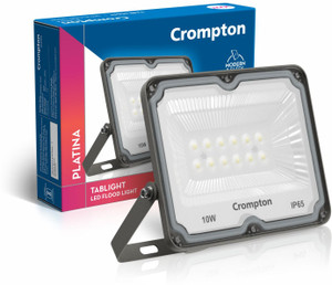 Crompton LDFLTAB10CDL-Pack of 1 Flood Light Outdoor