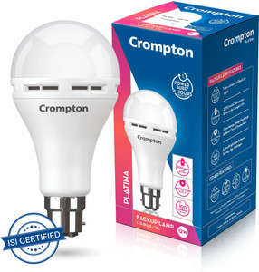 crompton led12wdfinvnb4dcdl_pack of 1 35 hrs bulb emergency light