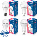 Crompton LED9WDFINVNB4DCDL_Pack of 4 4 hrs Bulb Emergency Light
