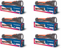 Crompton Pack of 06 Power Ray Rakshak Pro Torch (Black, Orange, 19.7 cm, Rechargeable)