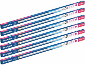 crompton premion 20 w 121 cm tube light white pack of 6