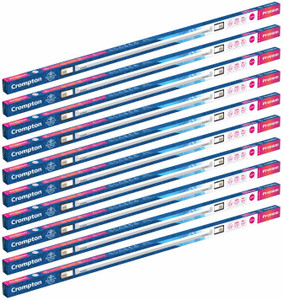 crompton premion 20 w 121 cm tube light white pack of 10