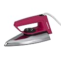 Crompton RD Plus 1000-Watt Dry Iron with ABS Body and Double Layer Non-Stick Coating (Pink)