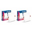 Crompton Star Lord | Recessed Ceiling Lights | 5W | Square | Cool White | for False Ceiling Installation | Cutout: 3" | for Home, Living Room, Office &amp; Shops | Pack of 2