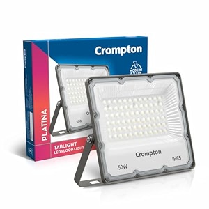 crompton tablight 50w led flood light  ip65 warm white pack of 1