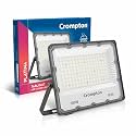 Crompton TabLight Outdoor Waterproof LED Flood Light 100W Cool Day Light | Pack of 1 | IP65 Rated, Wide-Beam, BIS Approved | Ideal for Garage, Garden, Parking &amp; Commercial Use