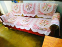 croox Polycotton 4 Seater Sofa Floral Cover