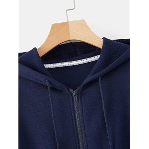 Crop Hooded Sweatshirt for Women Winter Wear