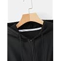 Crop Hooded Sweatshirt for Women Winter Wear