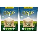 CROP BY POP - Organic Tapioca Starch Flour (40 Oz - 2.5 LB) Packed Fresh in Resealable Bag - USDA Organic, Non GMO - Food Assortments (Pack of 2)