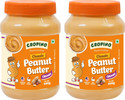 CROPINO Classic Peanut Butter Creamy | High Protein| Jar (1860 g, Pack of 2)