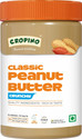 CROPINO Classic Peanut Butter Crunchy Made With Rosted Peanuts|Gluten Free |High Protein (800 g)